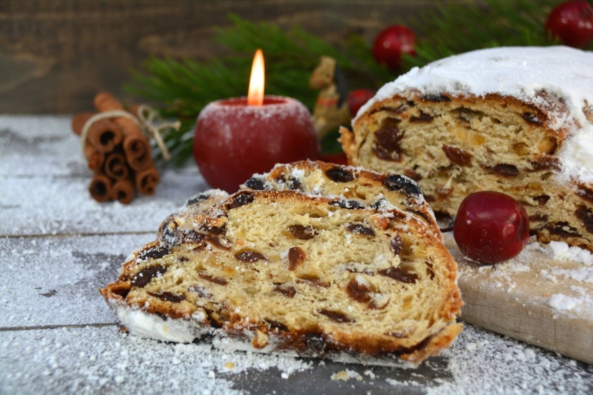 Рождественский кекс Stollen