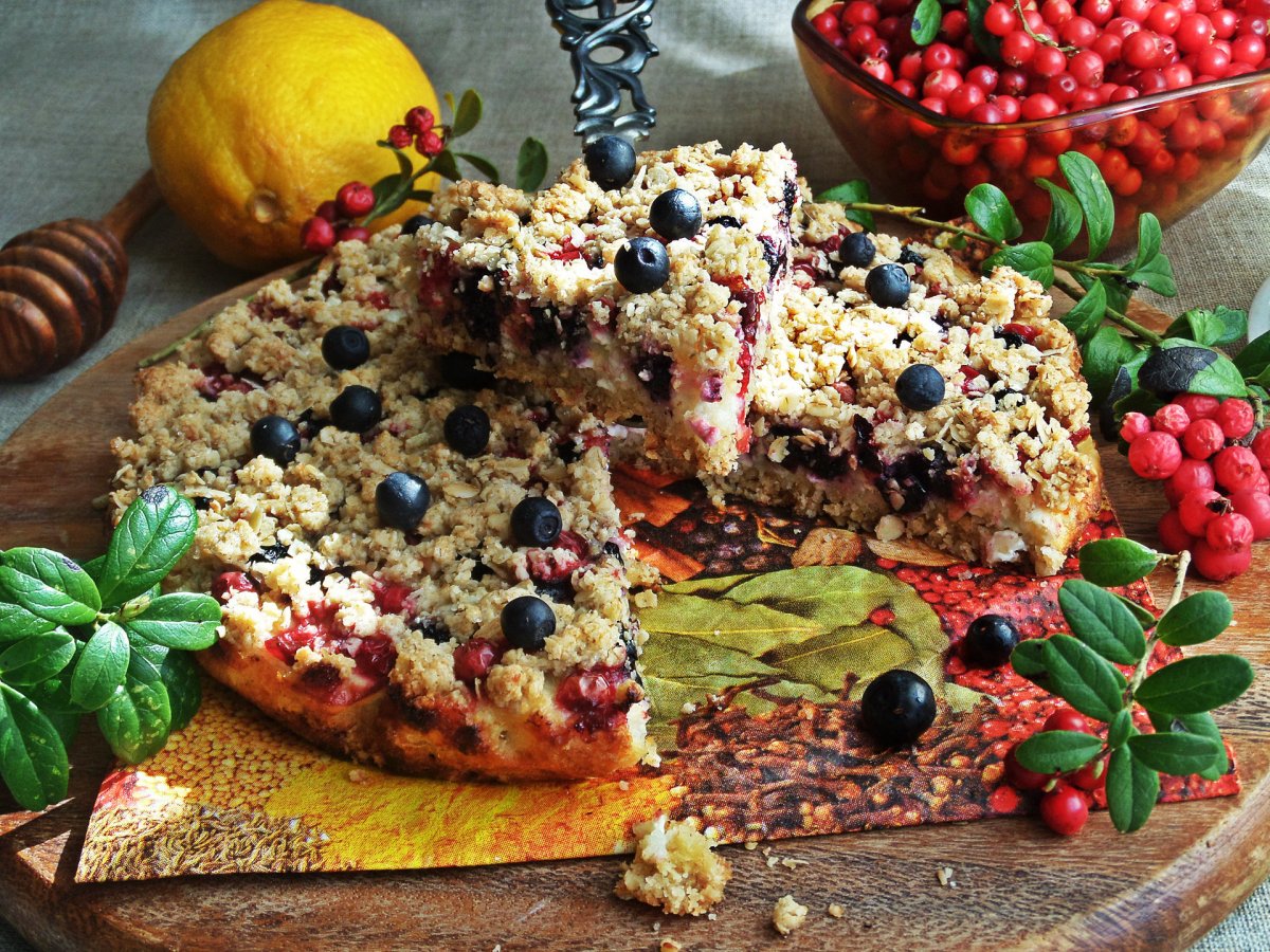 Выпечка с грецкими орехами