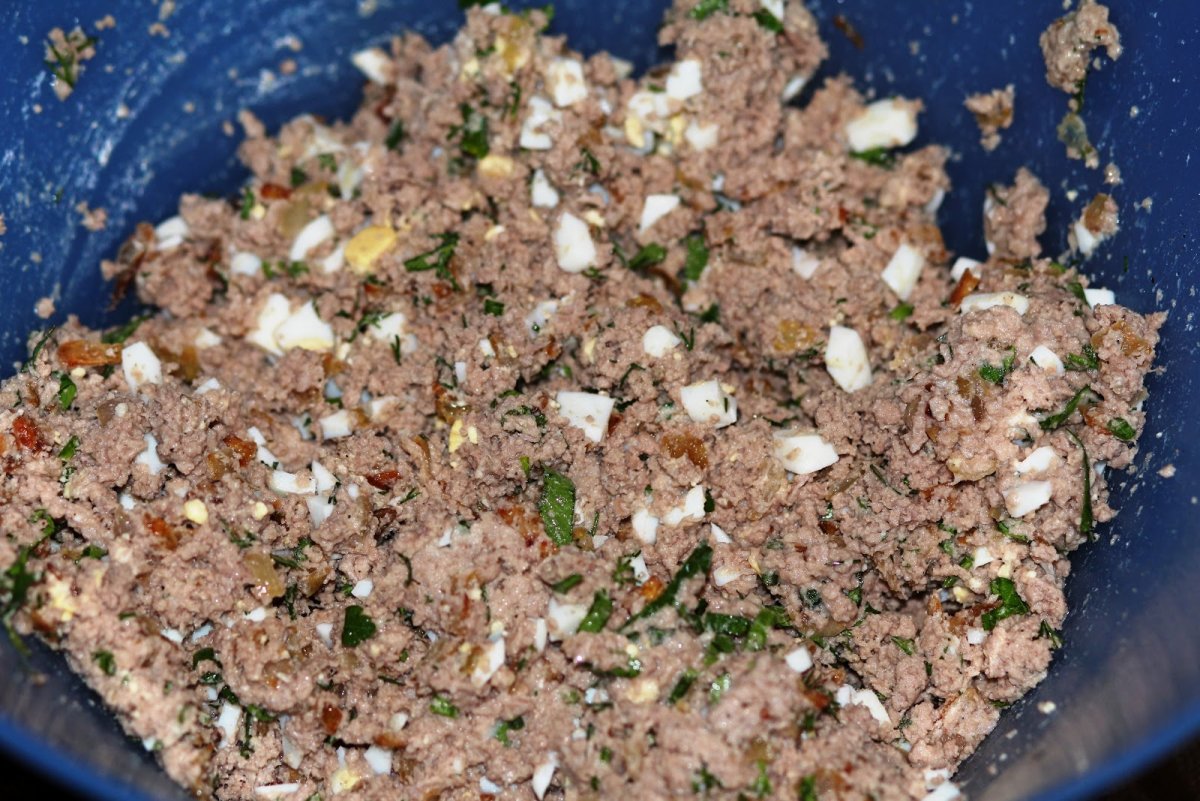 Блинчики с мясом 1кг Мяаско