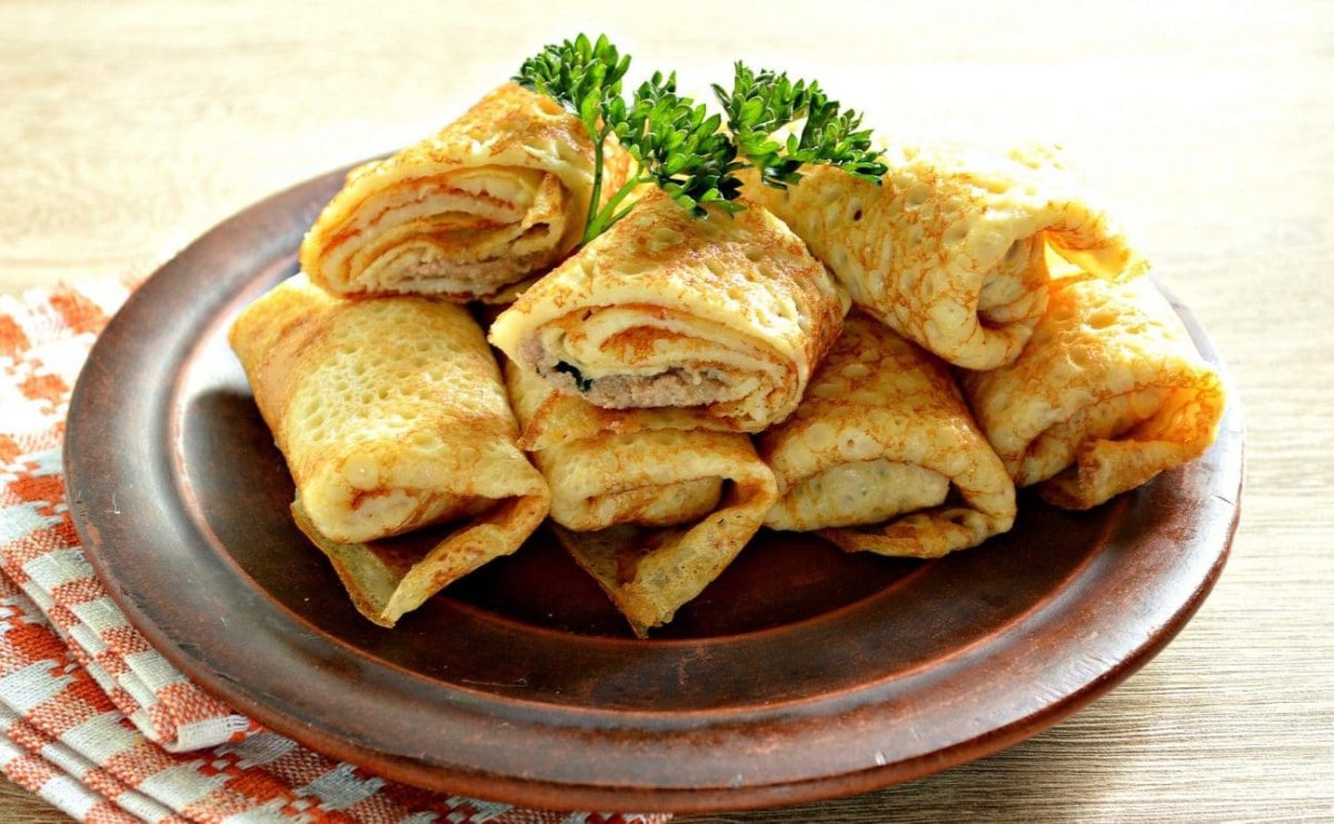 Блинчики с ливером