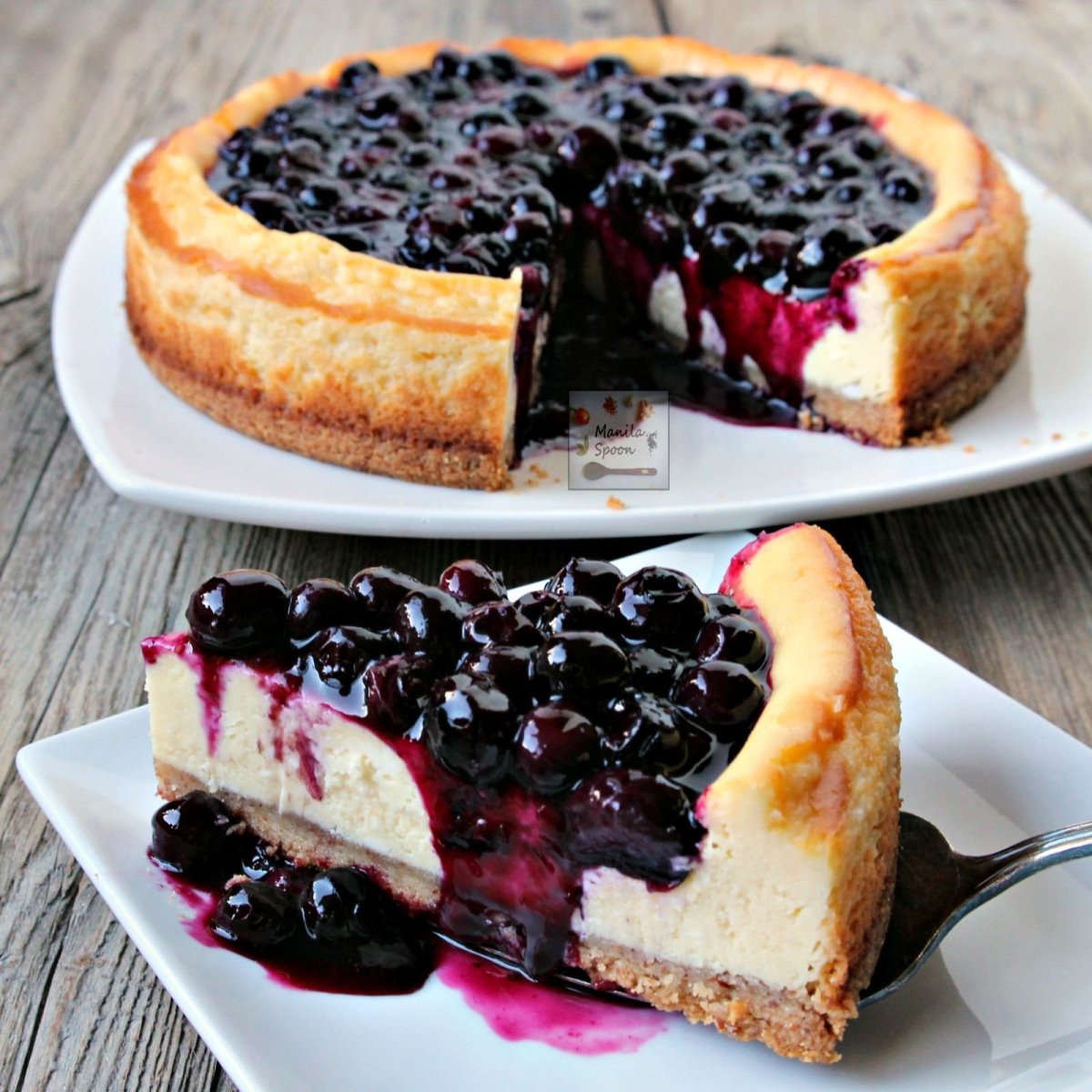 Blueberry чизкейк