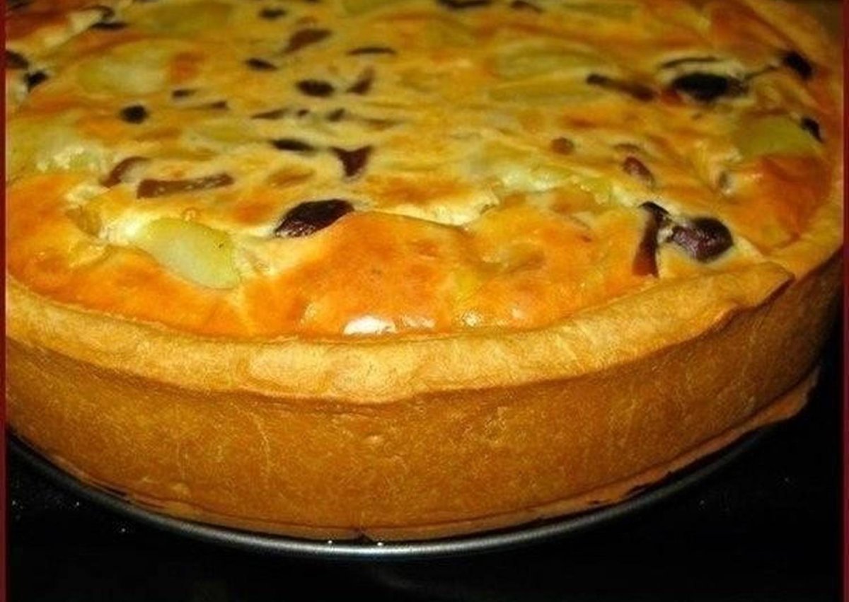 Пирог из грибов