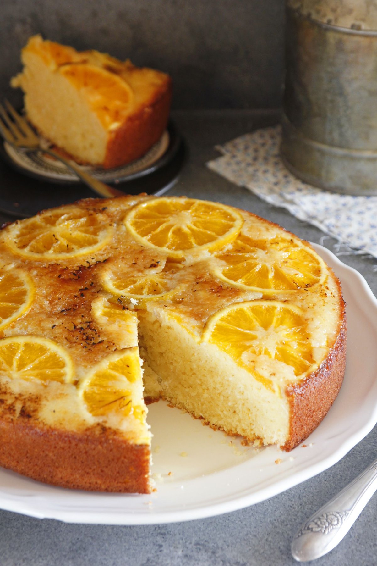 Шарлотка с яблоками Юлии Высоцкой