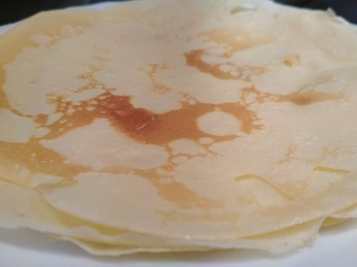 Блины из рисовой муки без молока