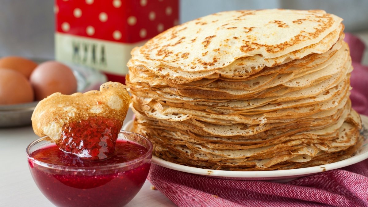 Вкусные блины