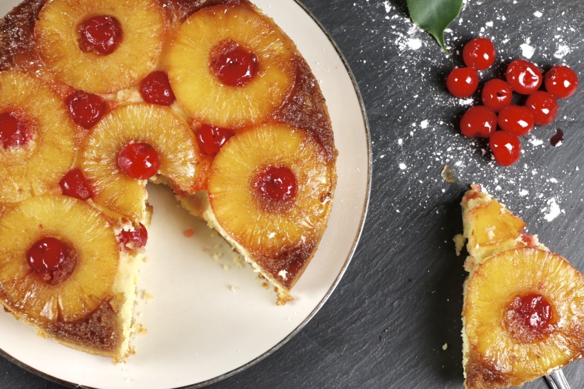 Pineapple upside-down Cake пирог-перевертыш