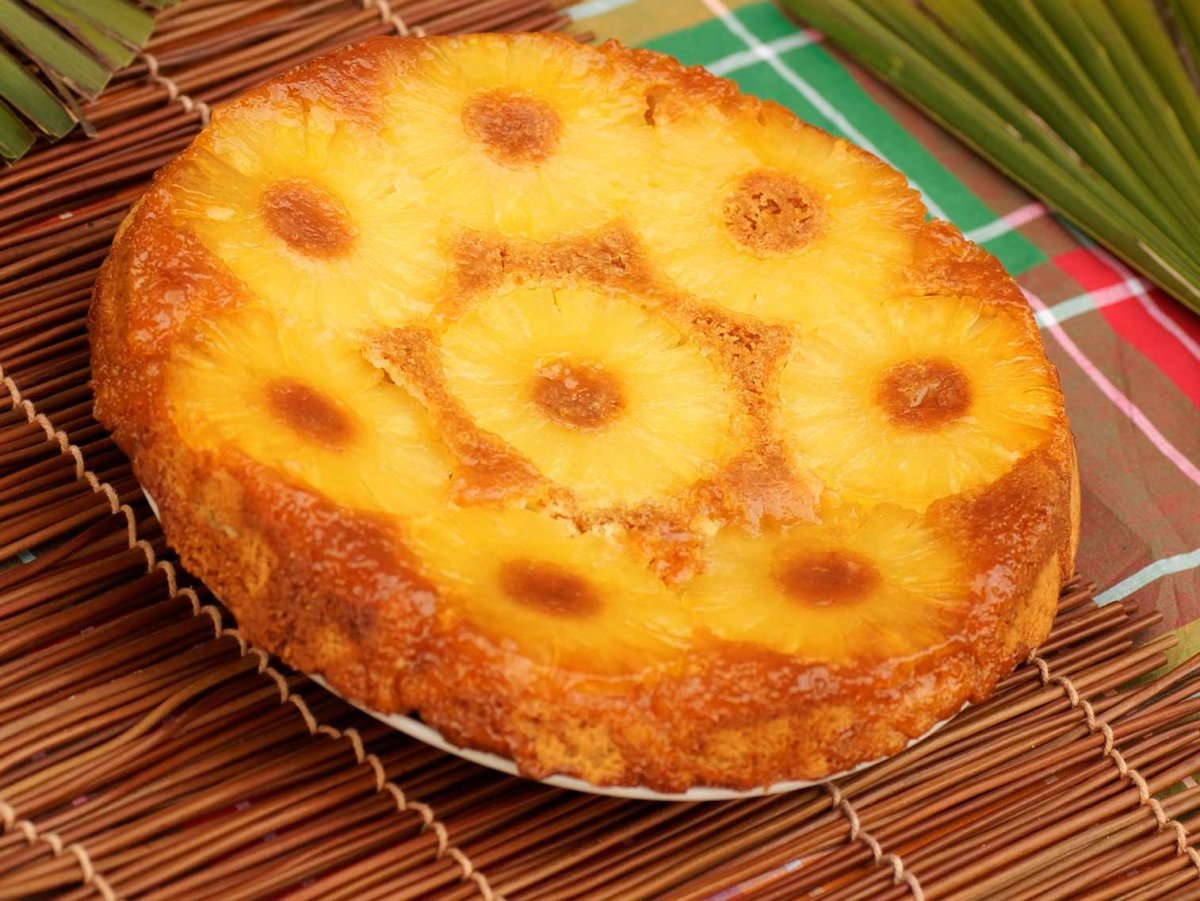 Pineapple upside-down Cake пирог-перевертыш