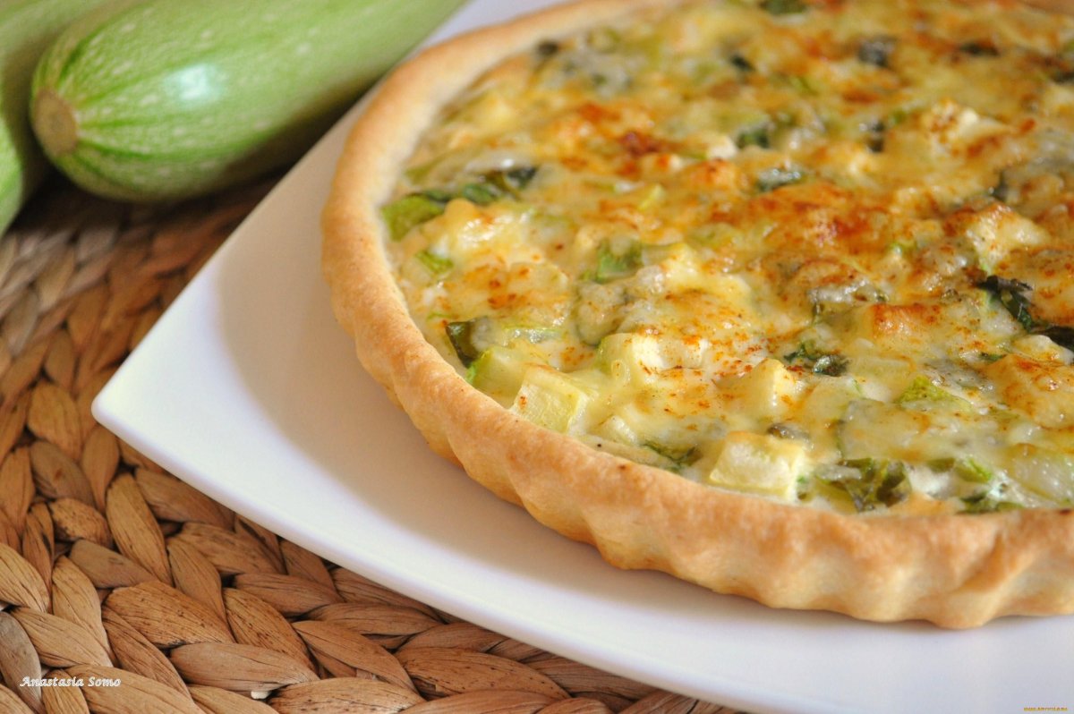 КИШ овощной с кабачками