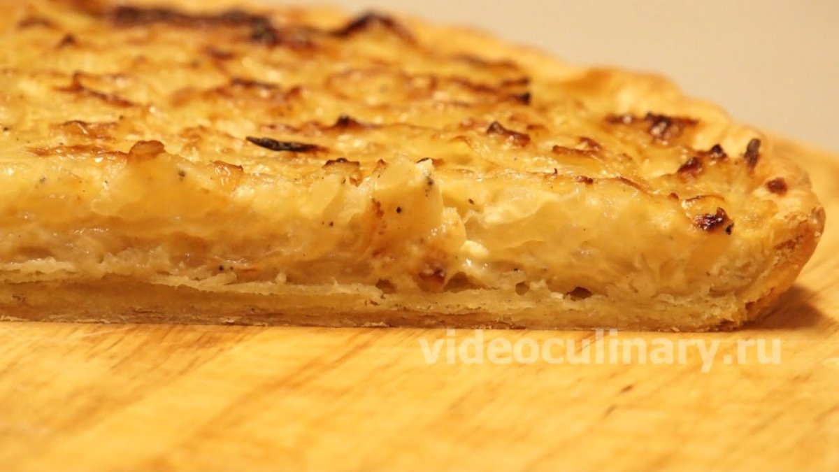 КИШ Лорен с индейкой и грибами