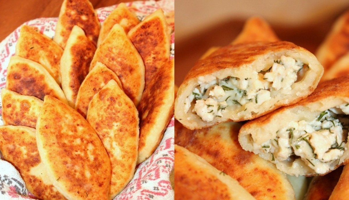 Пирожки жареные