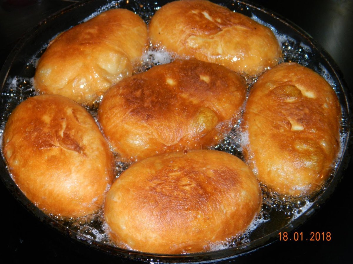 Вкусные жареные пирожки