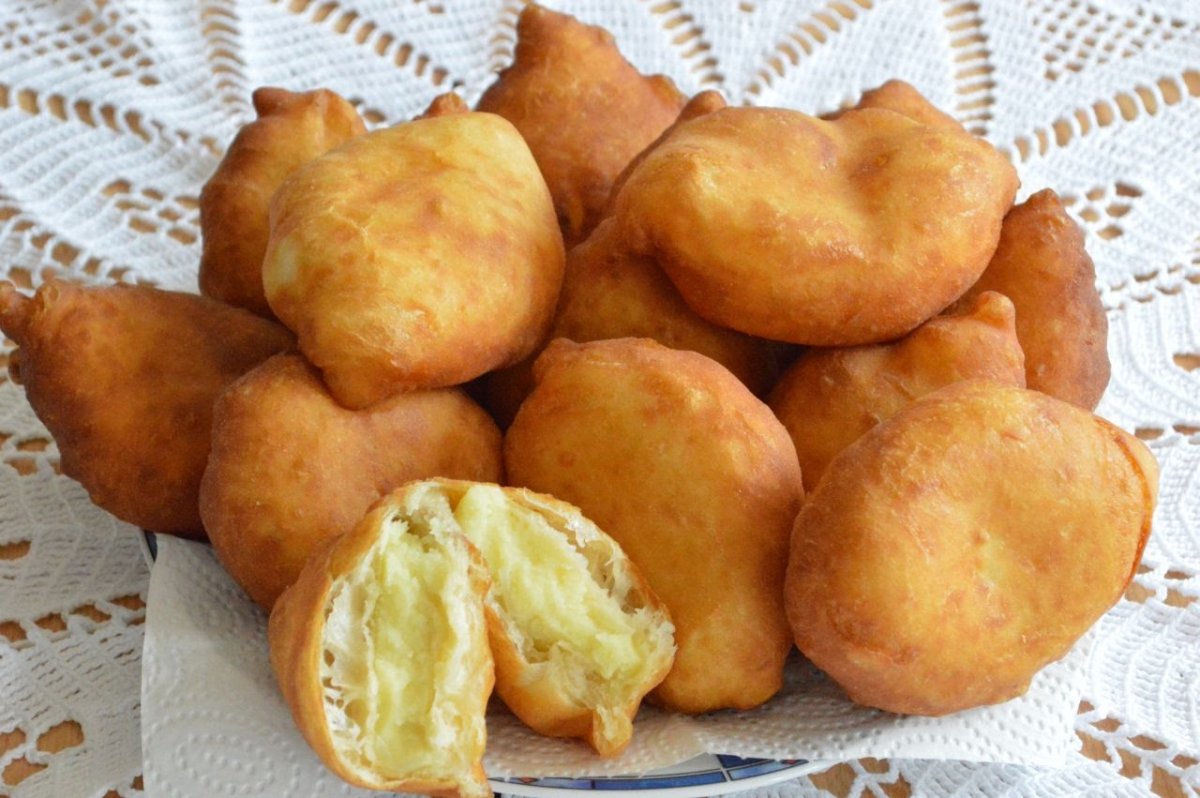 Постные пирожки с картошкой