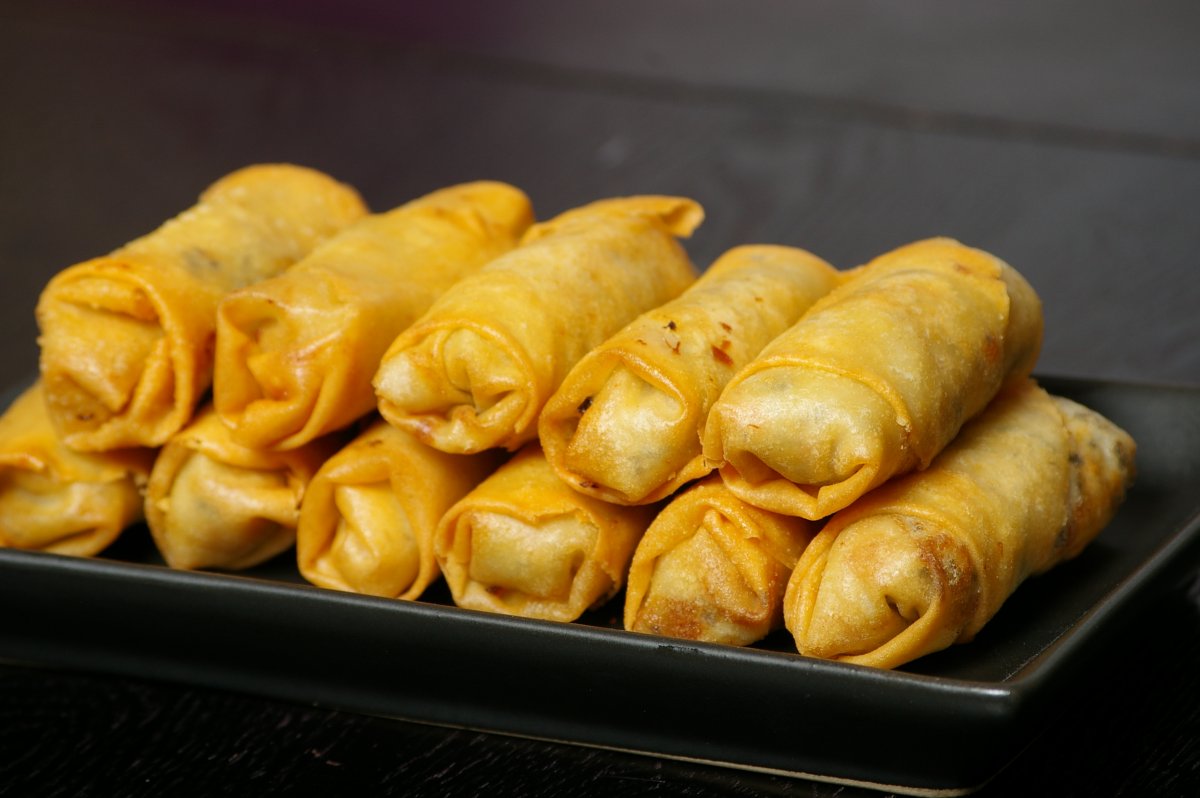 Блины фаршированные мясом