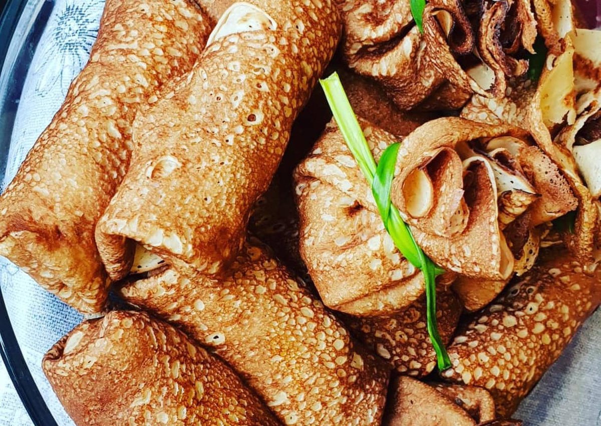 Блины фаршированные