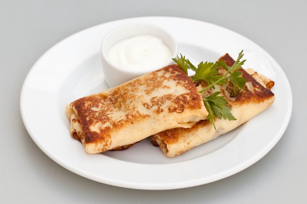 Блины с ливером