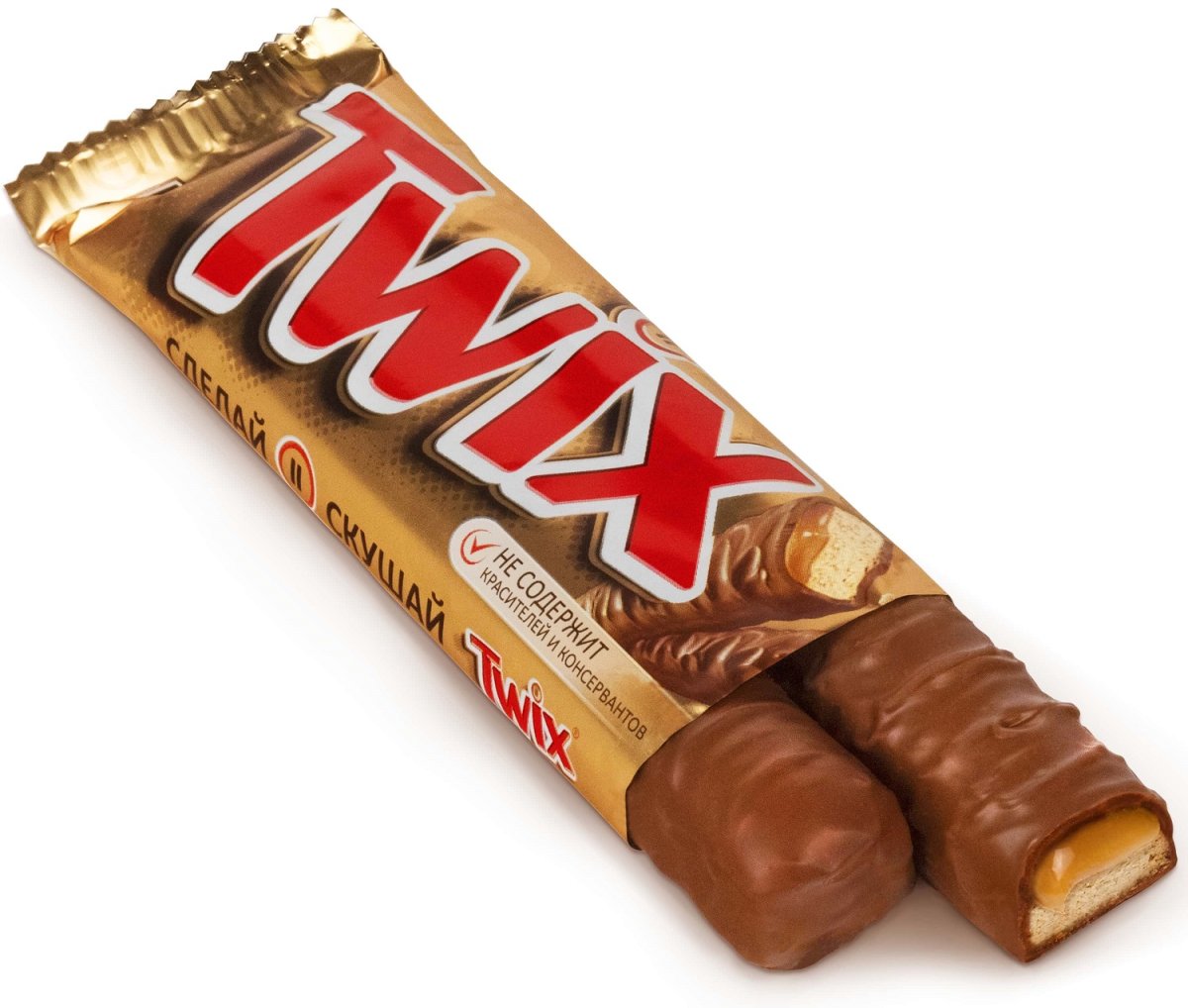Шоколадный батончик Twix 55 гр