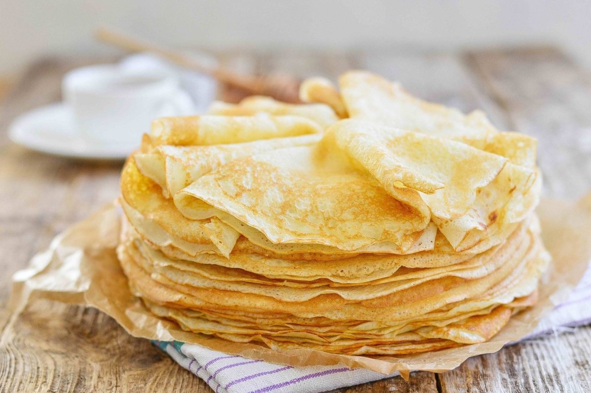 Блинчики с маслом