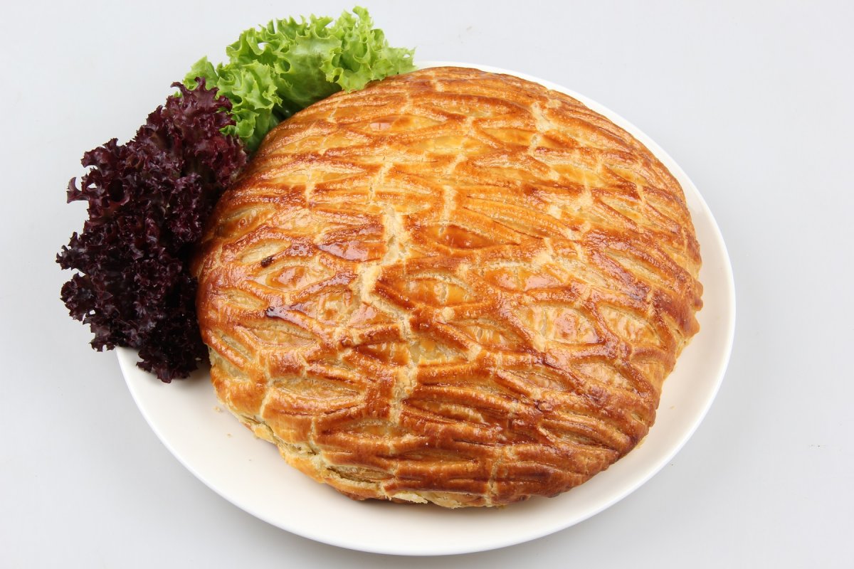 Блинчатый пирог с мясом