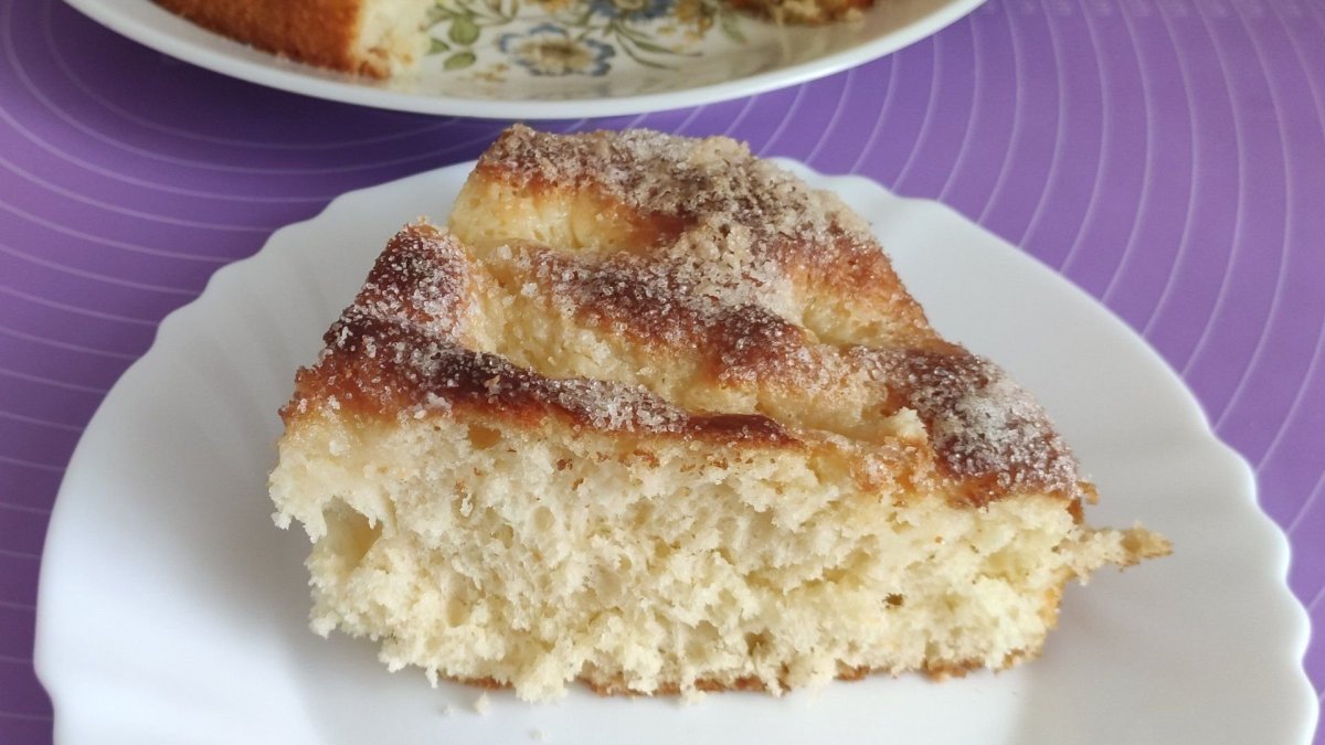 Сладкий пирог из тыквы