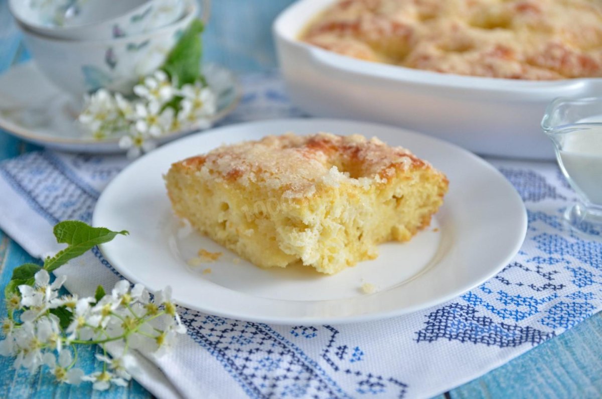 Французский пирог со сливками