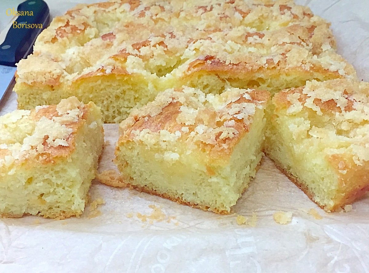 Сахарный пирог от Натальи Калининой