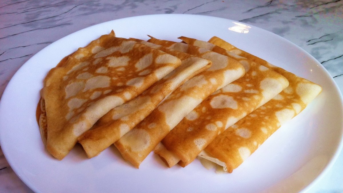 Блины на манке дрожжевые