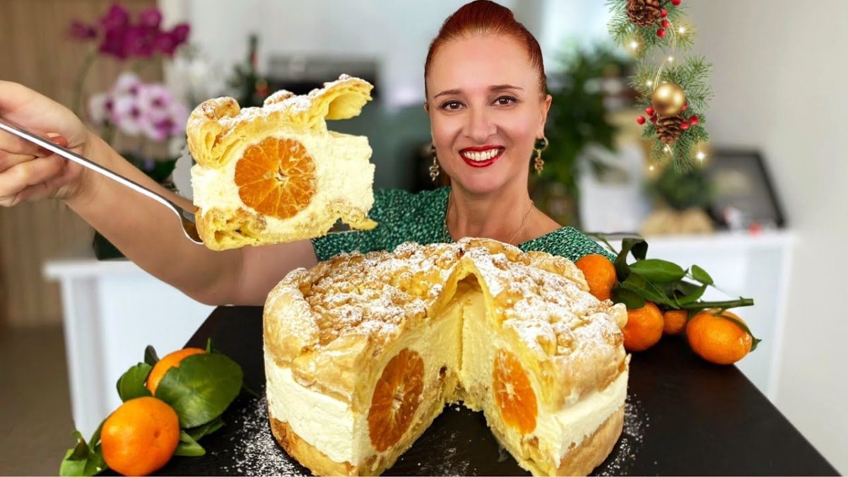 Польский торт Карпатка