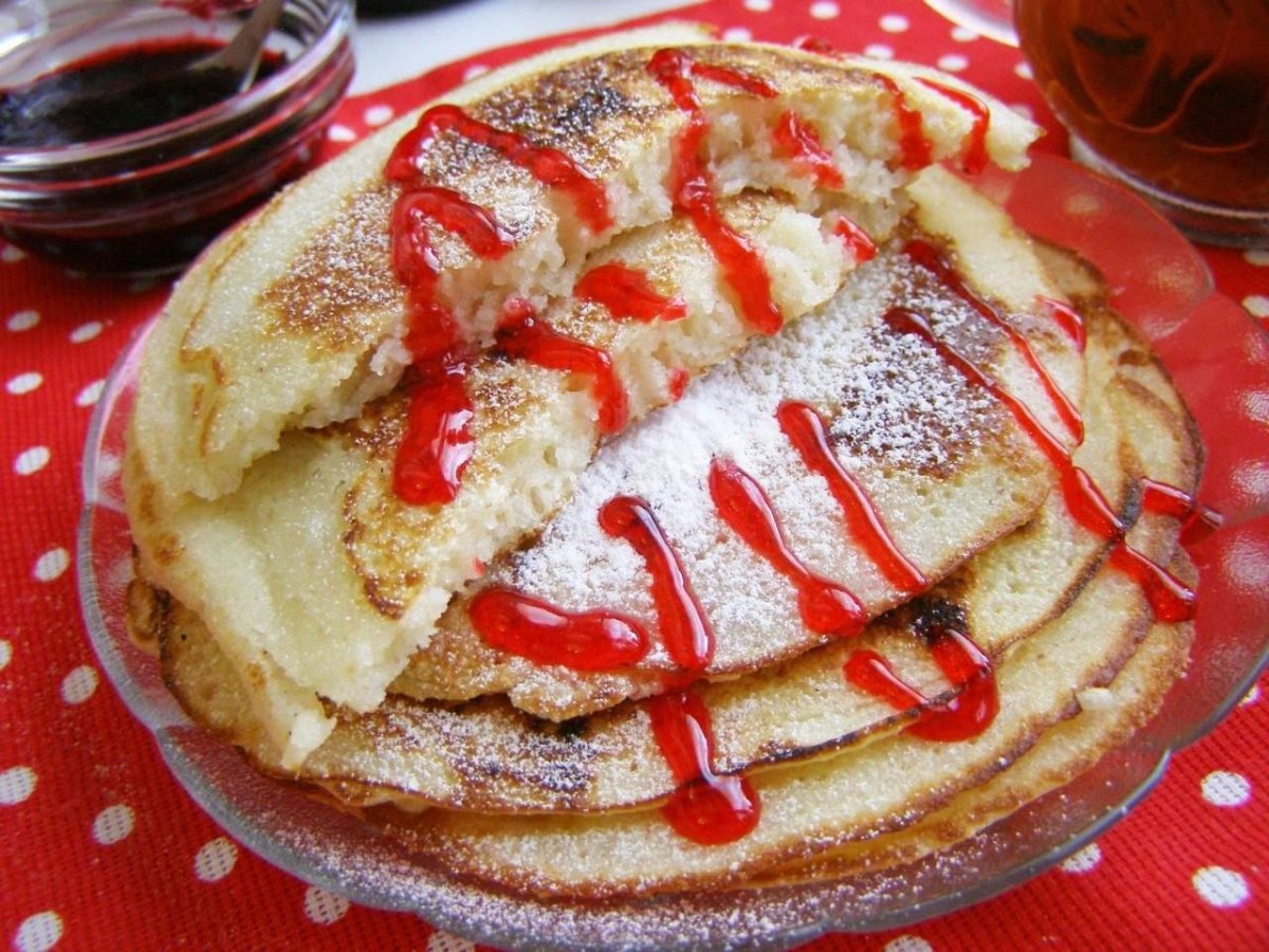 Блинчики на молоке