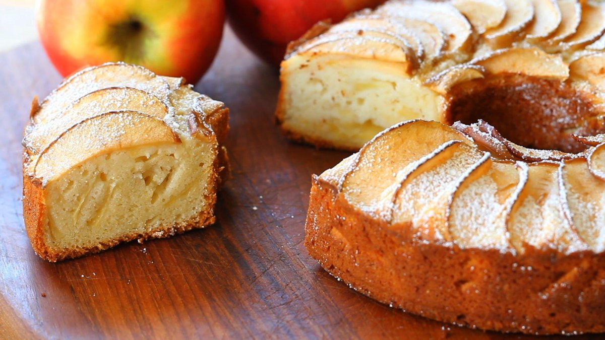 Пирог из рисовой муки