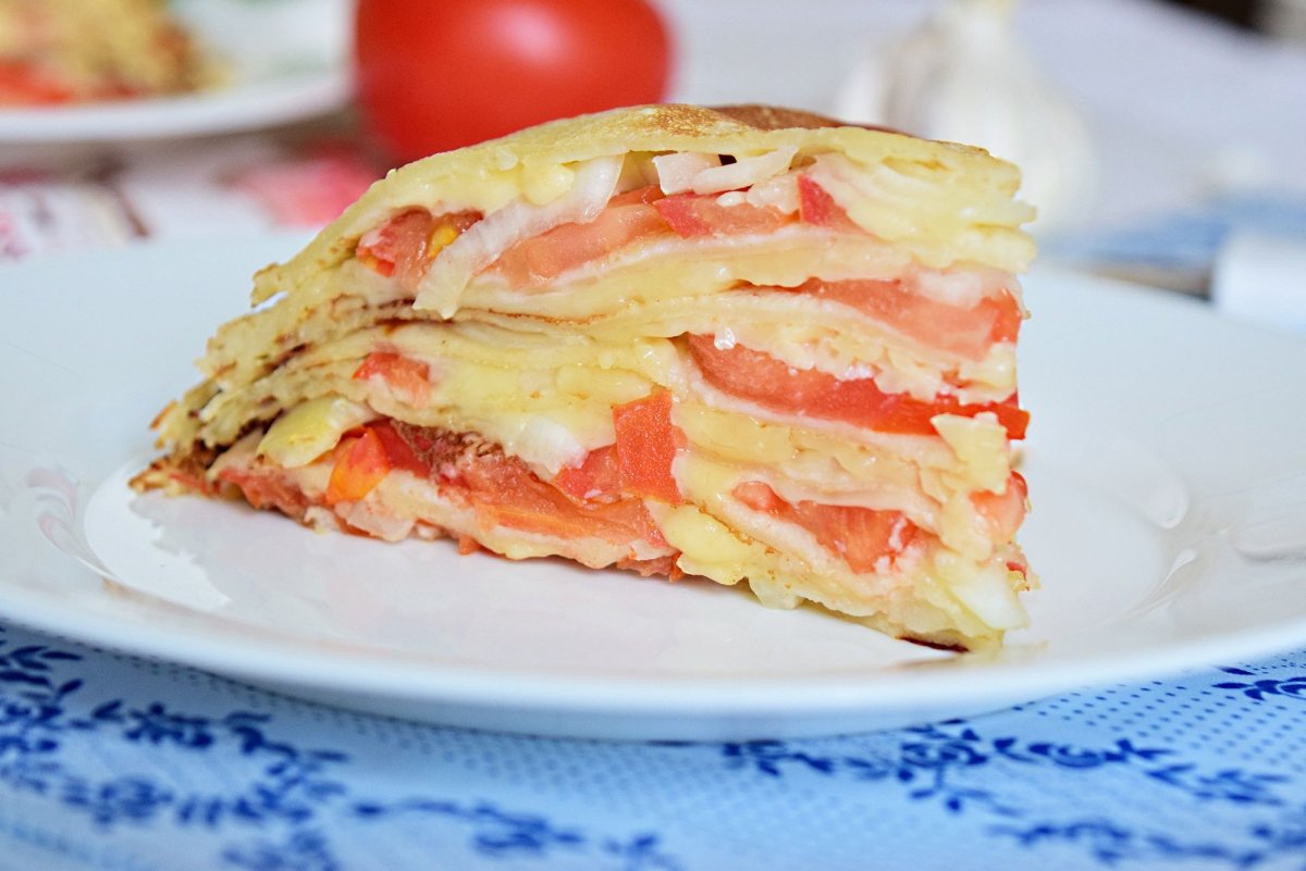 Кабачковый торт с сыром