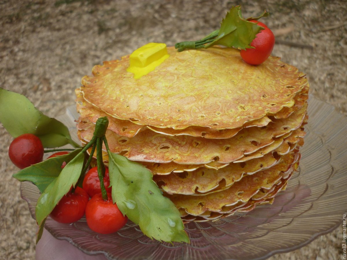 Бл ны на кефире с зеленью