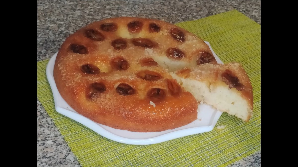 Морковный пирог с маком