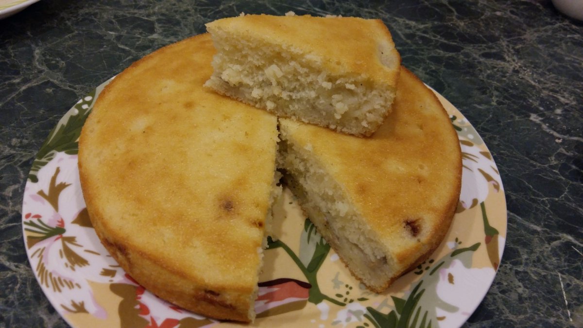 Воздушный пирог с яблоками