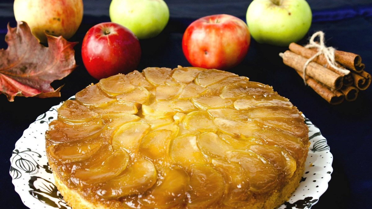 Яблочный пирог «tarte aux pommes»