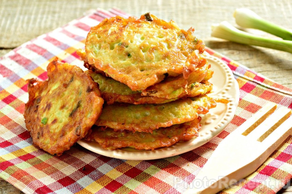 Блинчики с кабачками