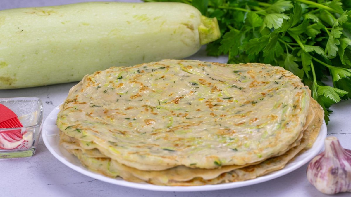 Кабачковые оладьи