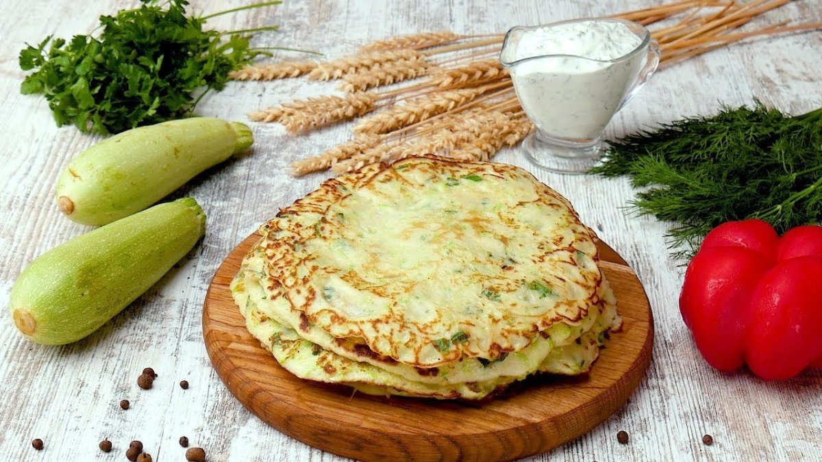 Оладьи из цукини