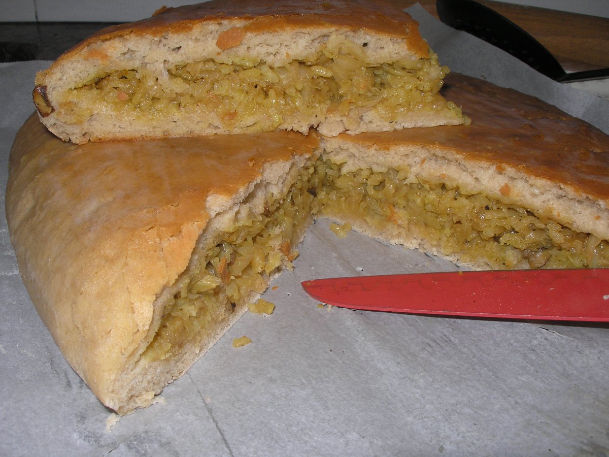 Пирог с зеленью