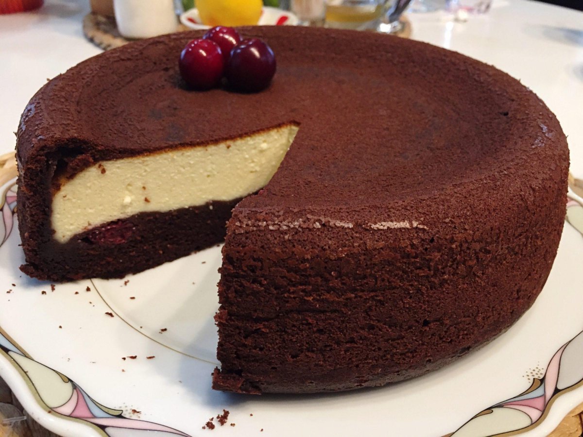 Шоколадная Королевская ватрушка
