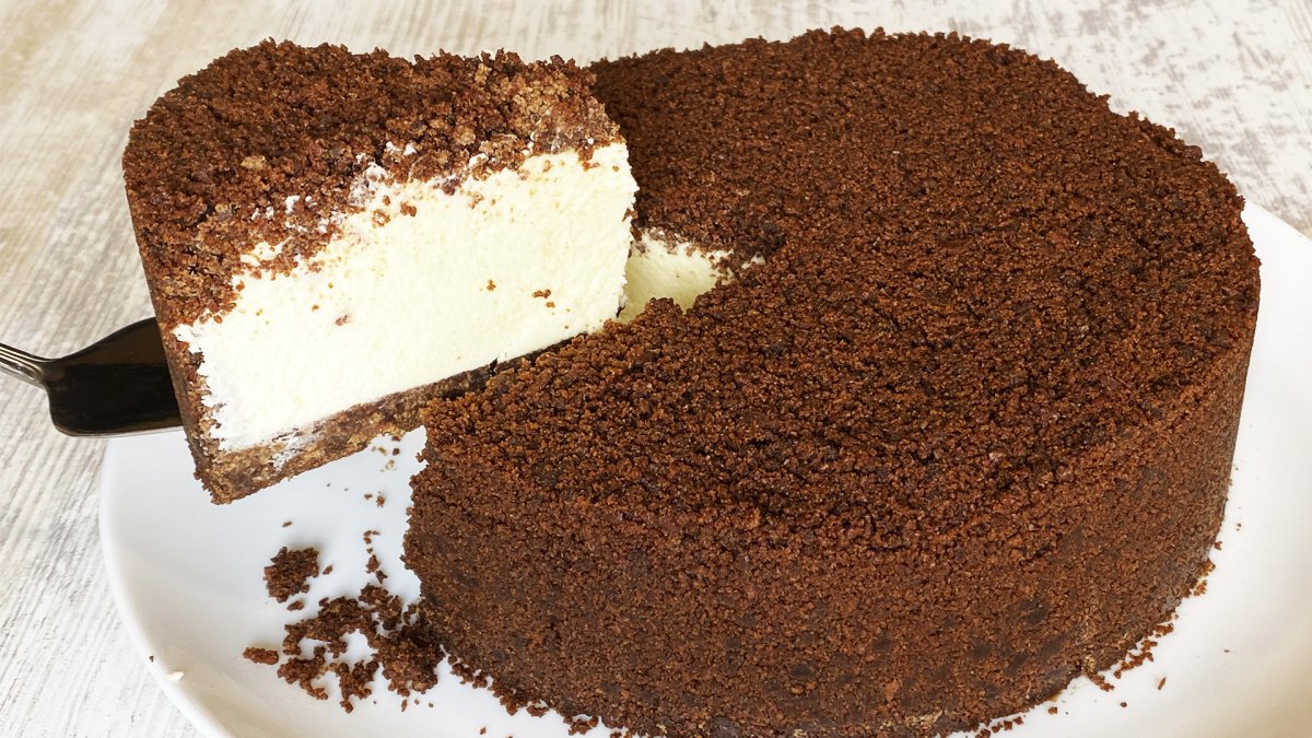 Торт из печенья Кухмастер без выпечки