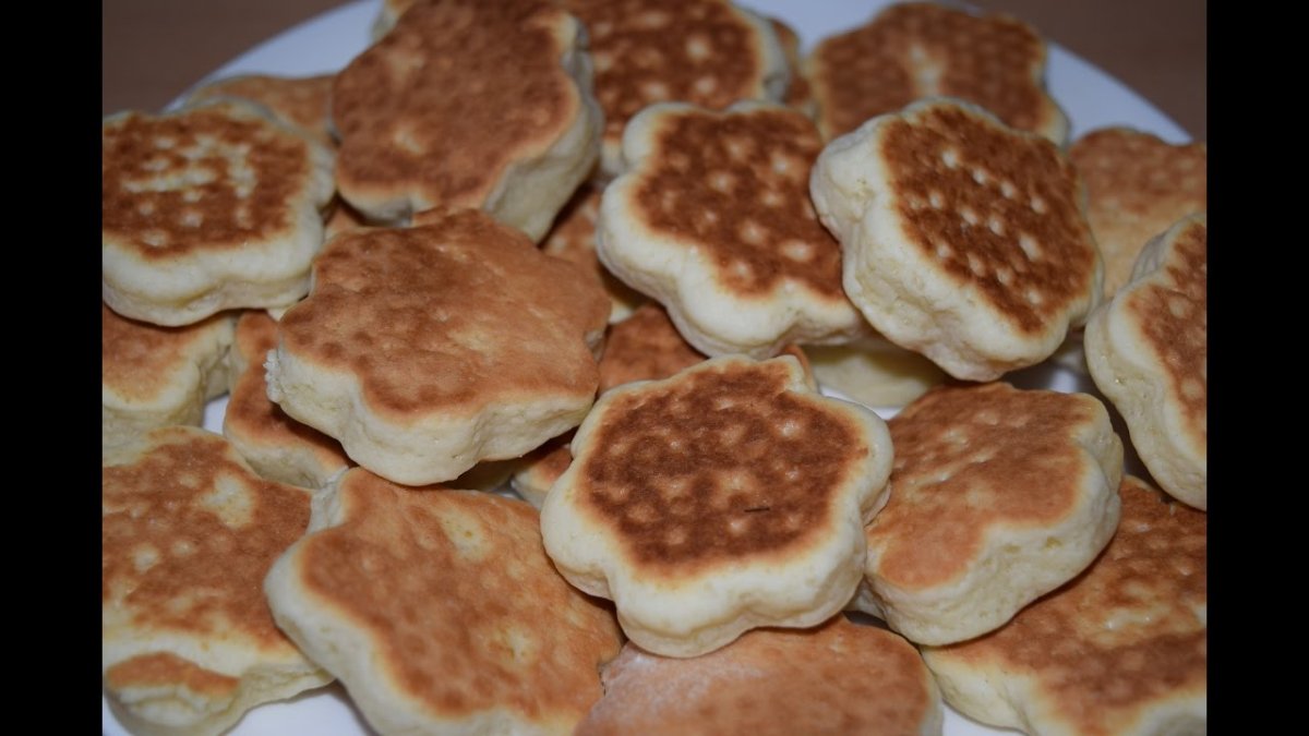 Печенье из творога с маргарином