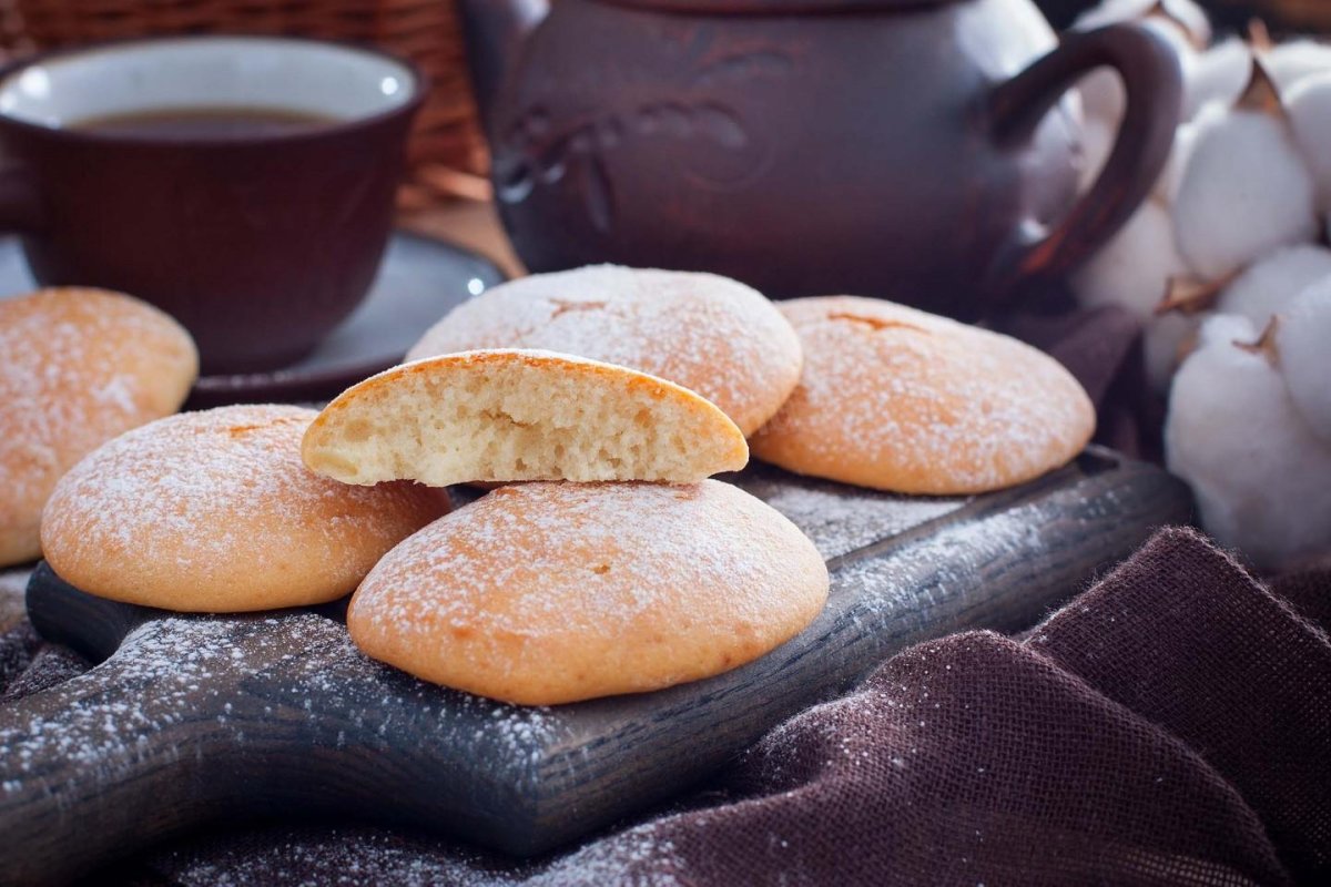 Песочное печенье с ореховой начинкой рецепт