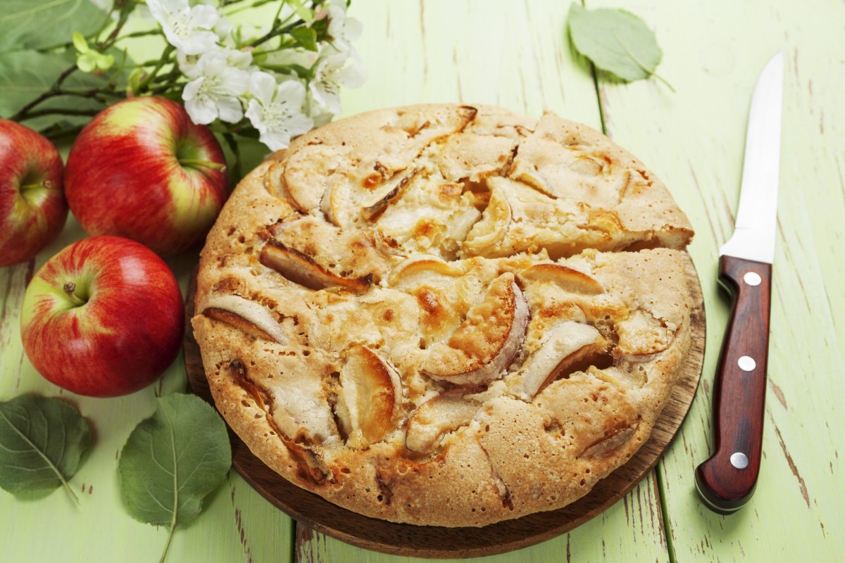 Финская кухня Десерты пирог с черникой