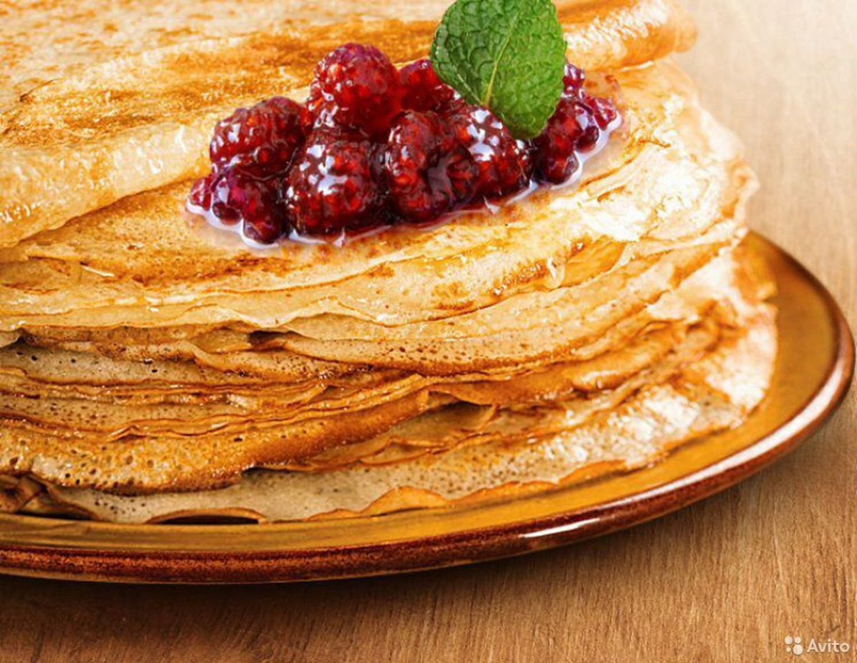 Блины с дырочками