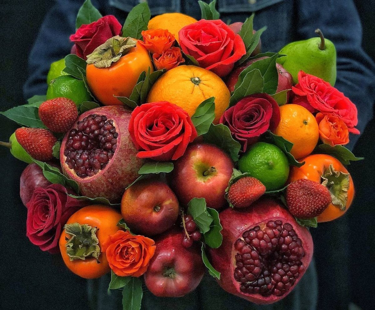 Овощной букет для мужчины
