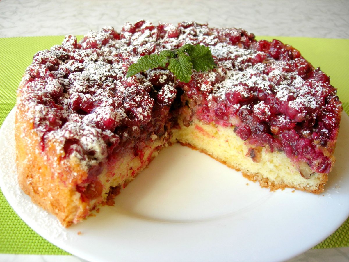 Ежевика пирог с ежевикой