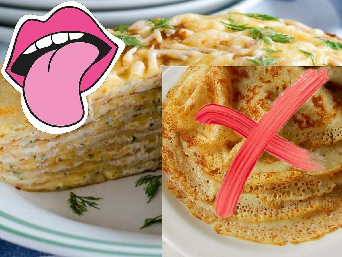 Селедочный торт на вафельных