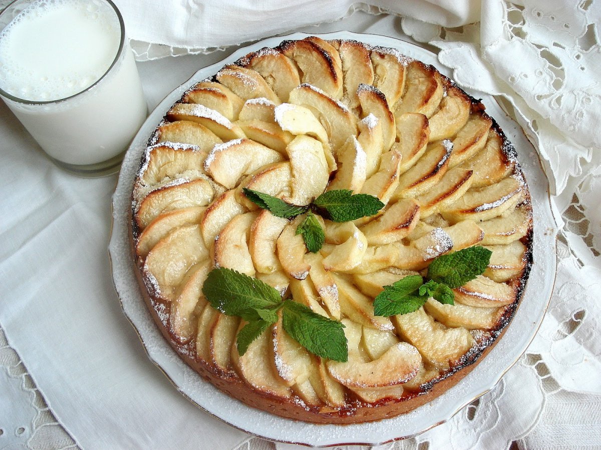 Корнуэльский яблочный пирог