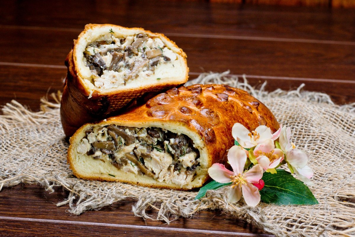 Пирог с мясом