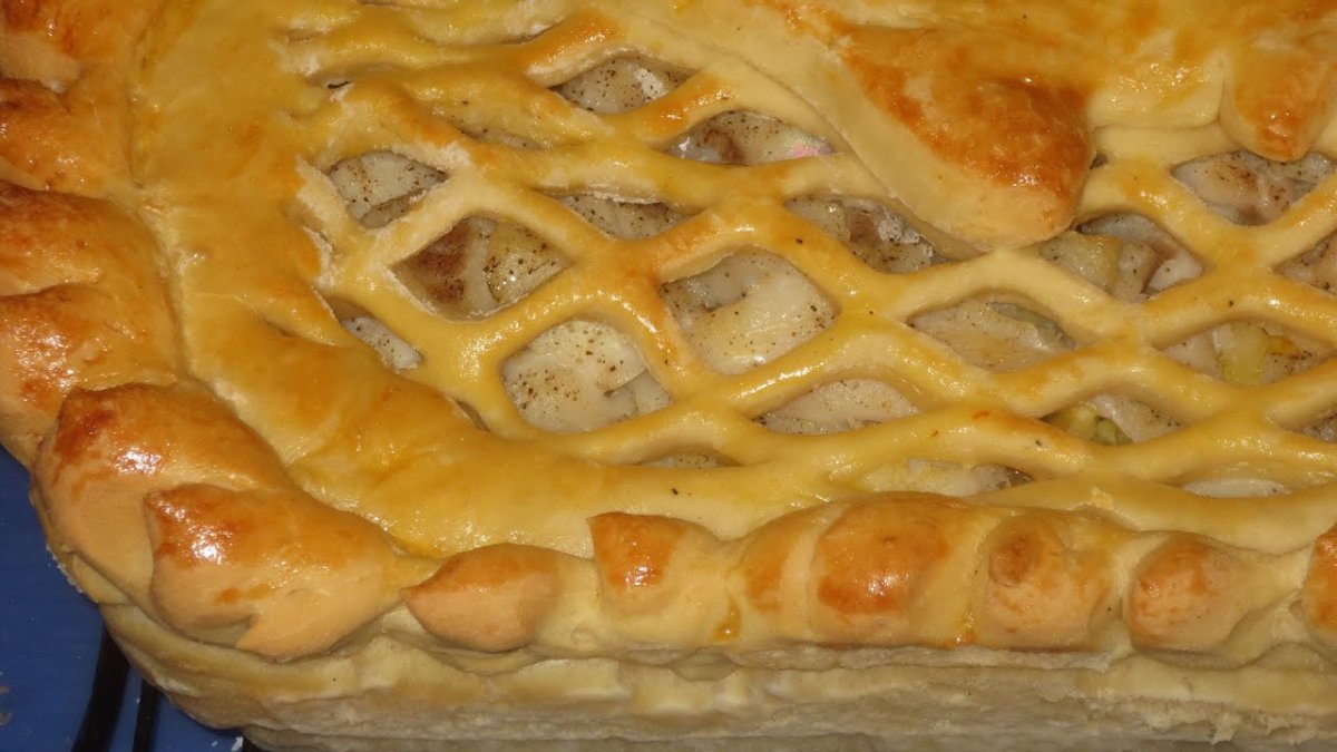 КИШ С грибами